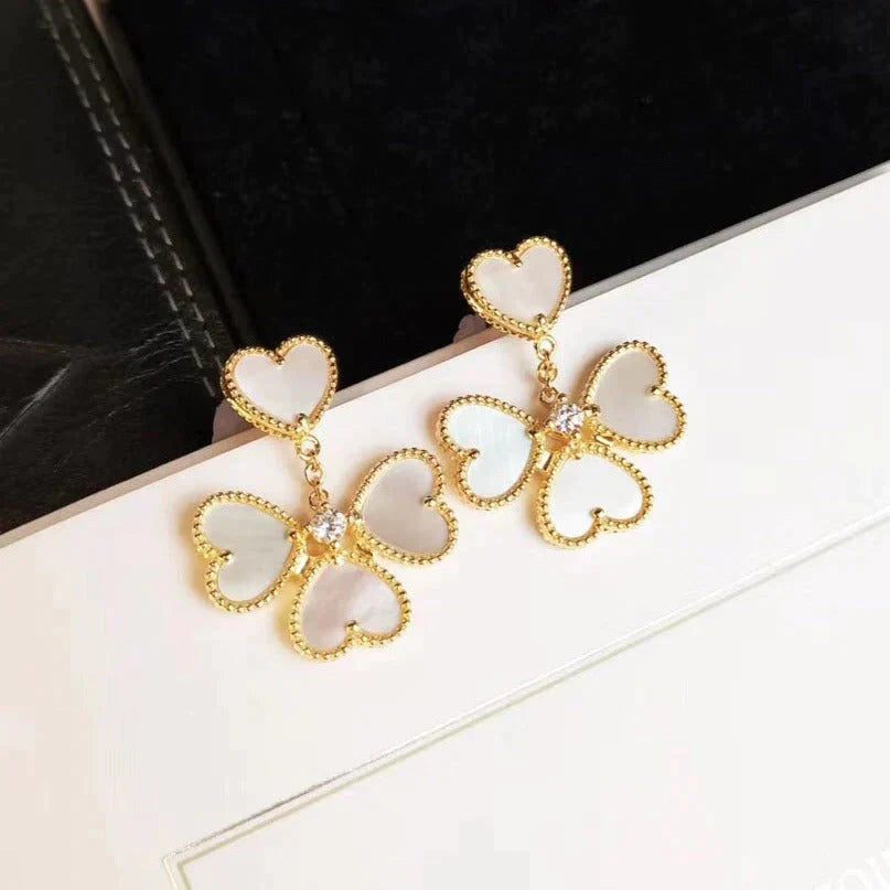 Van Cleef & Arpels CLOVER SWEET WHITE MOP EARRINGS - Image 2