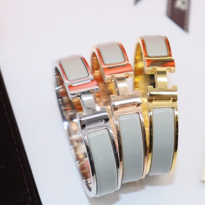 Hermès H LIGHT BLUE BRACELET - Image 3