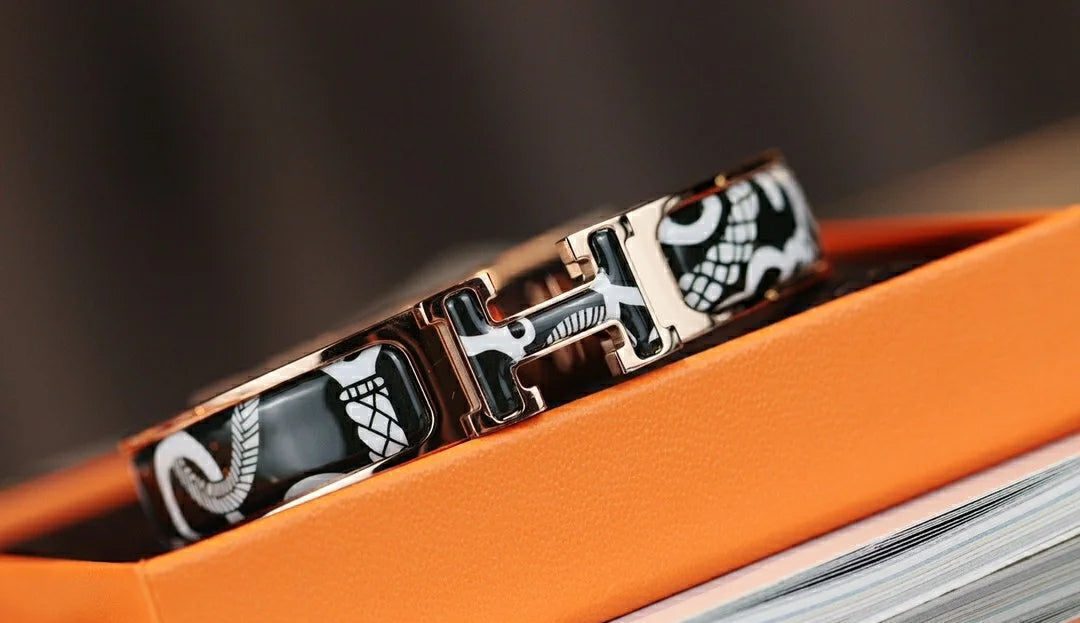 Hermès H TARTAN BRACELET 12MM - Image 4