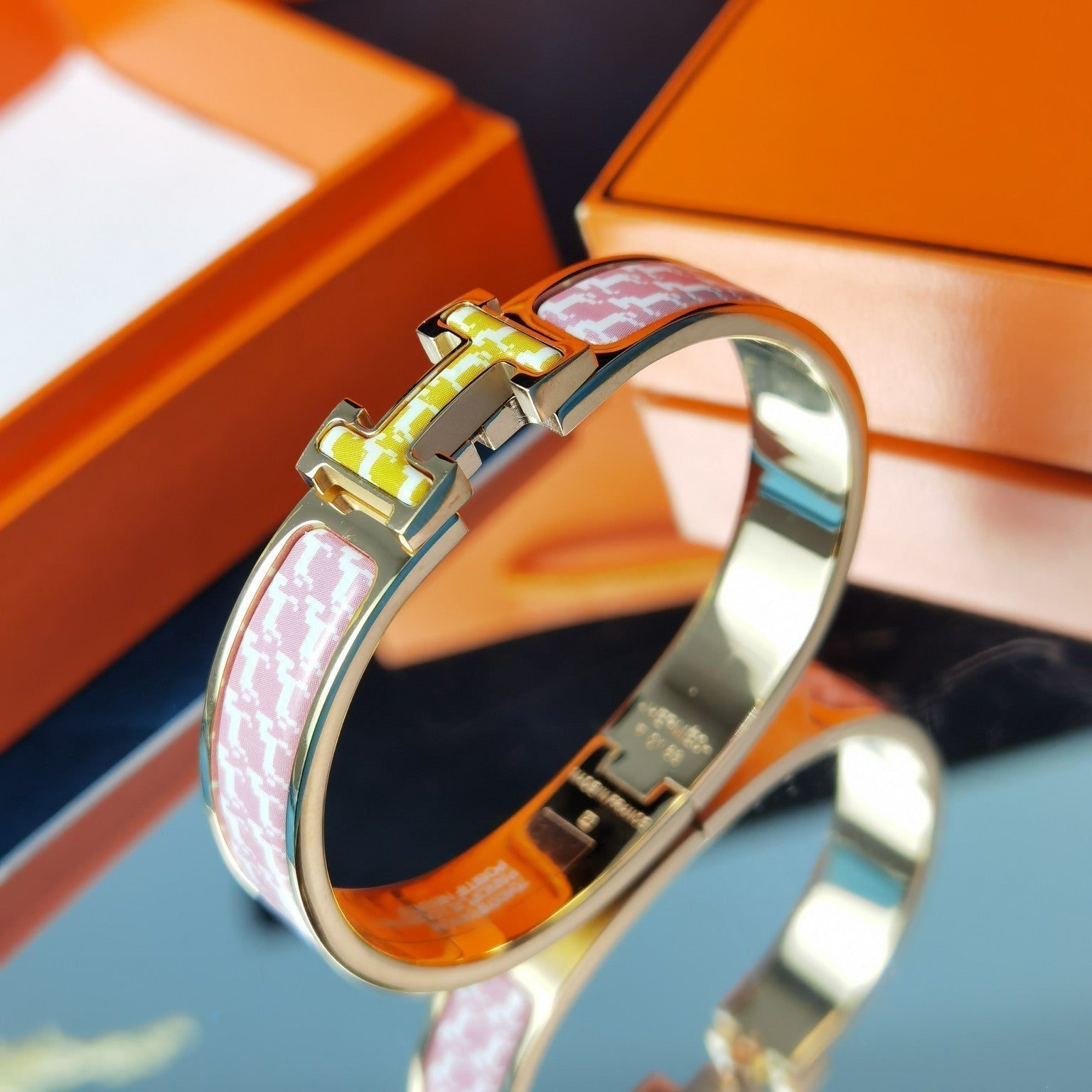 Hermès H HORSE BRACELET 12MM - Image 5