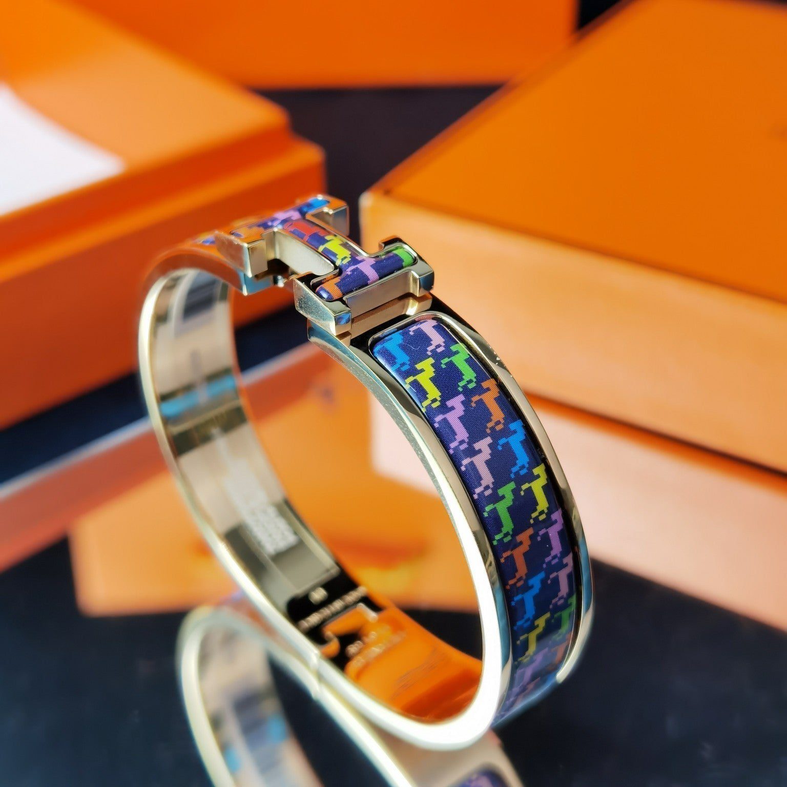 Hermès H HORSE BRACELET 12MM - Image 4