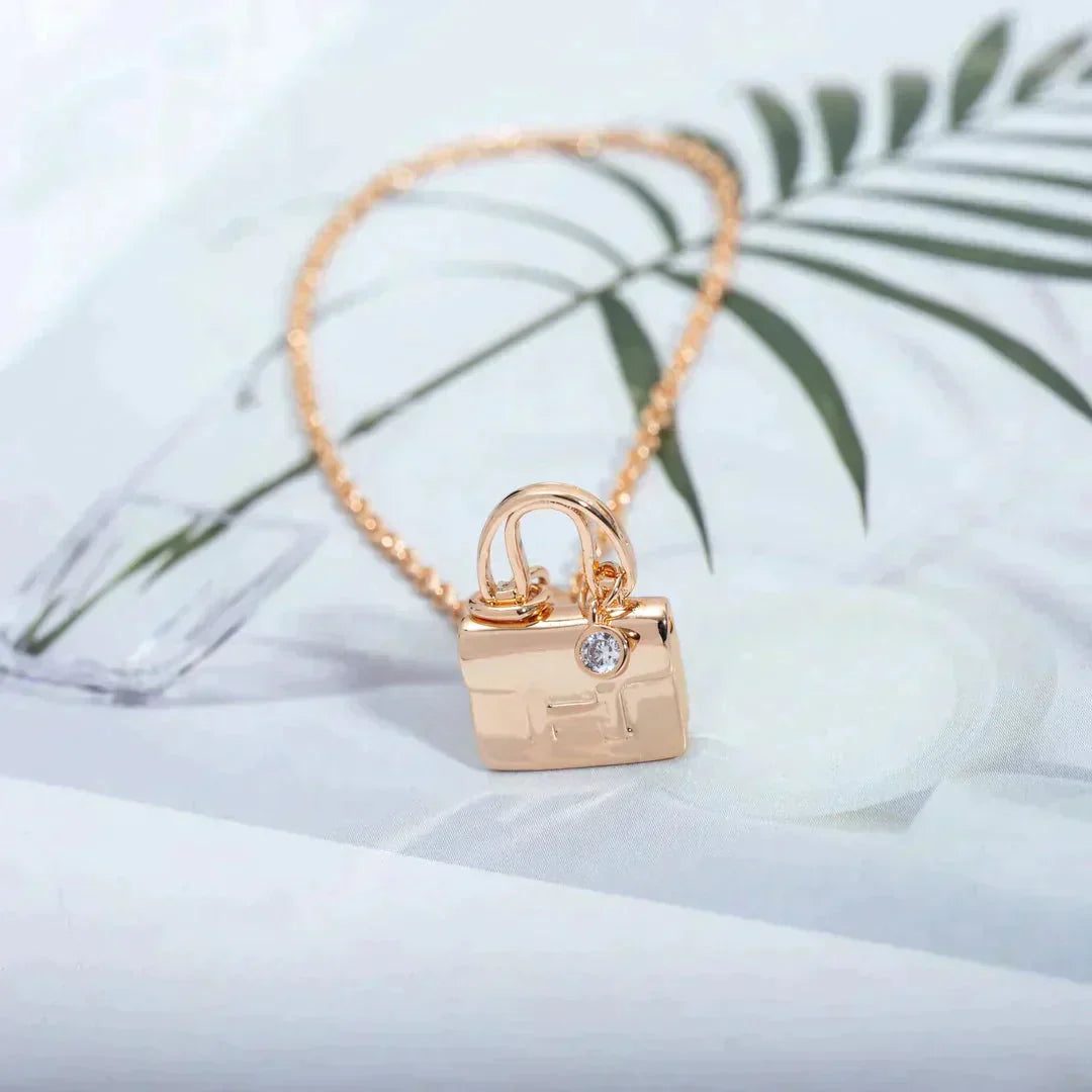 Hermès AMULETTE PEDANT ROSE GOLD NECKLACE - Image 5