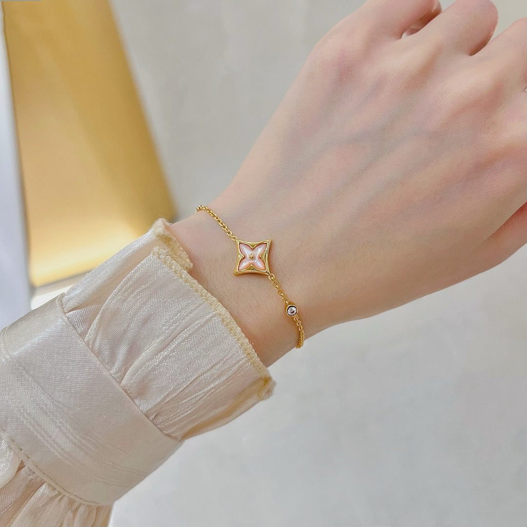 Louis Vuitton STAR 1 DIAMOND PINK GOLD BRACELET - Image 8