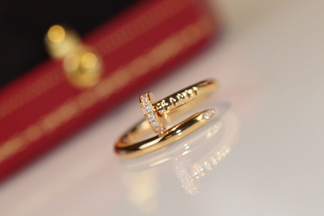 CartierJUSTE RING 2.65MM GOLD DIAMOND - Image 4
