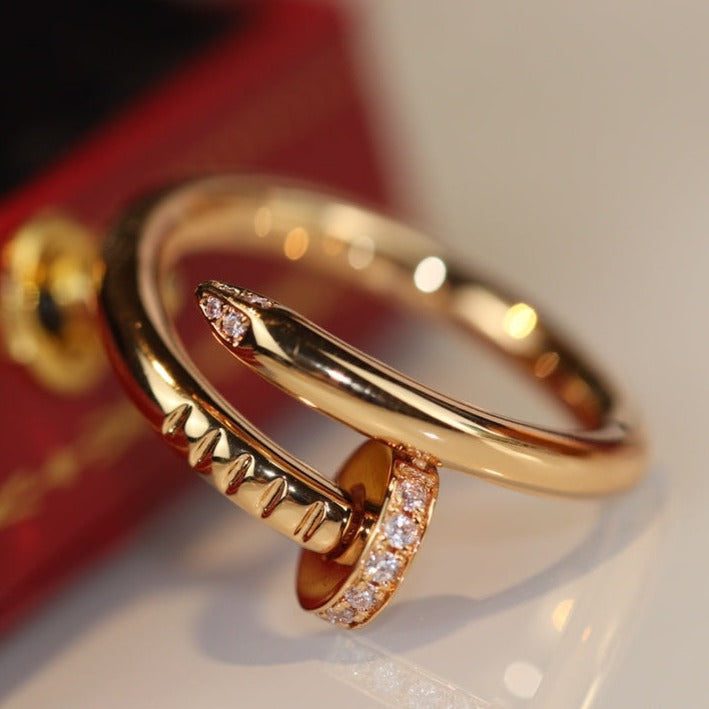CartierJUSTE RING 2.65MM GOLD DIAMOND - Image 3