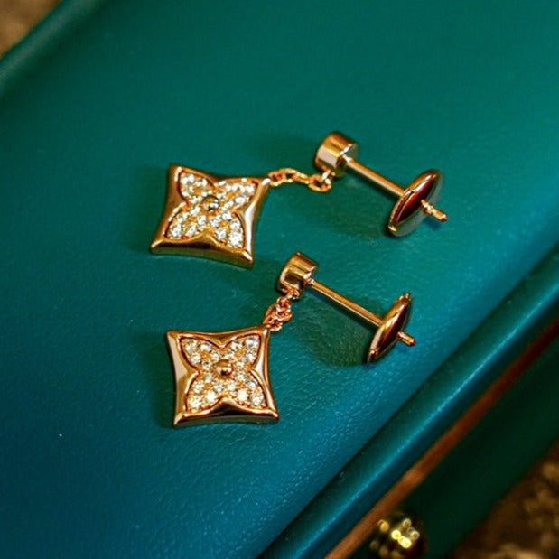 Louis Vuitton STAR DIAMONDS EARRINGS GOLD - Image 2