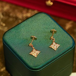 Louis Vuitton STAR DIAMONDS EARRINGS GOLD
