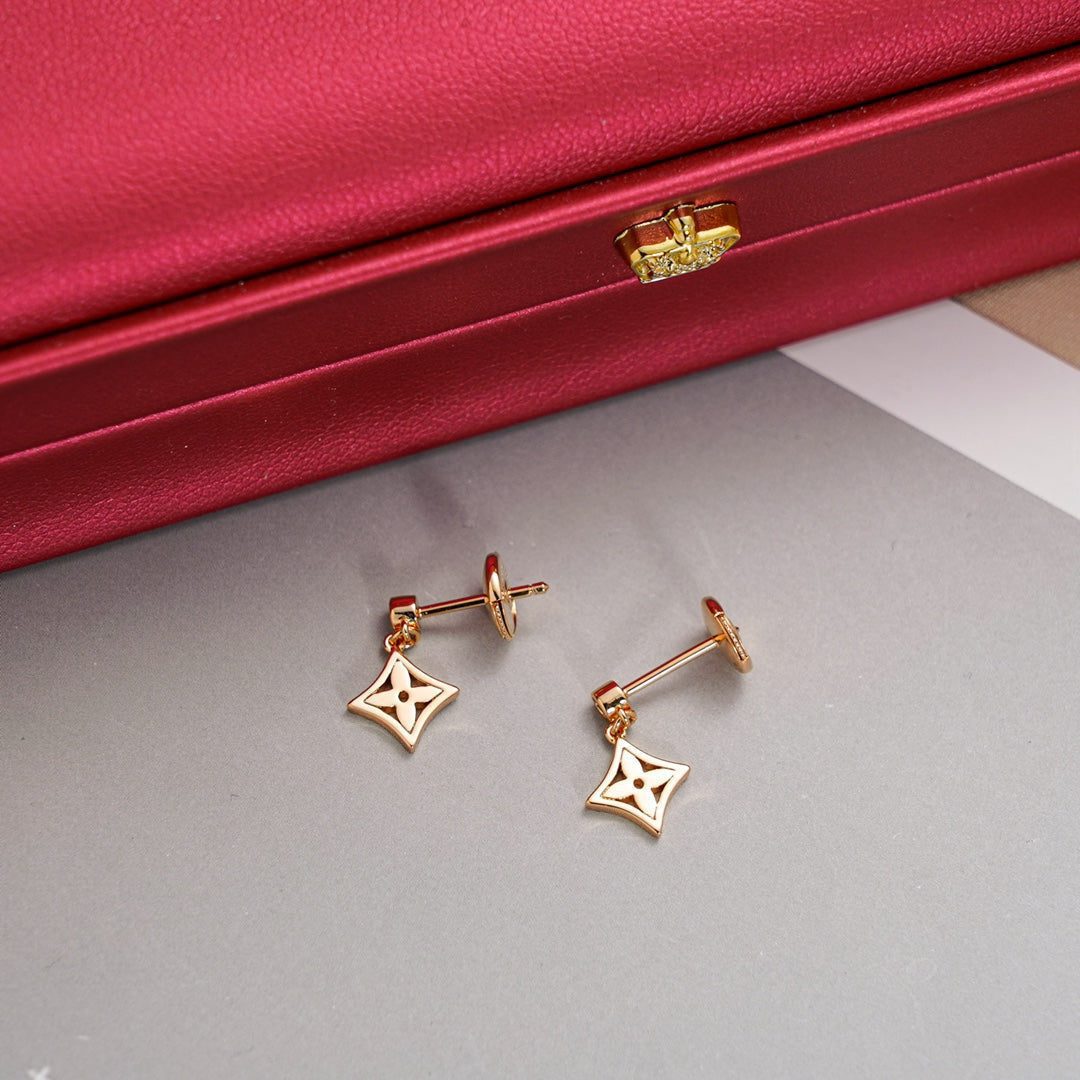 Louis Vuitton STAR EARRINGS GOLD - Image 3