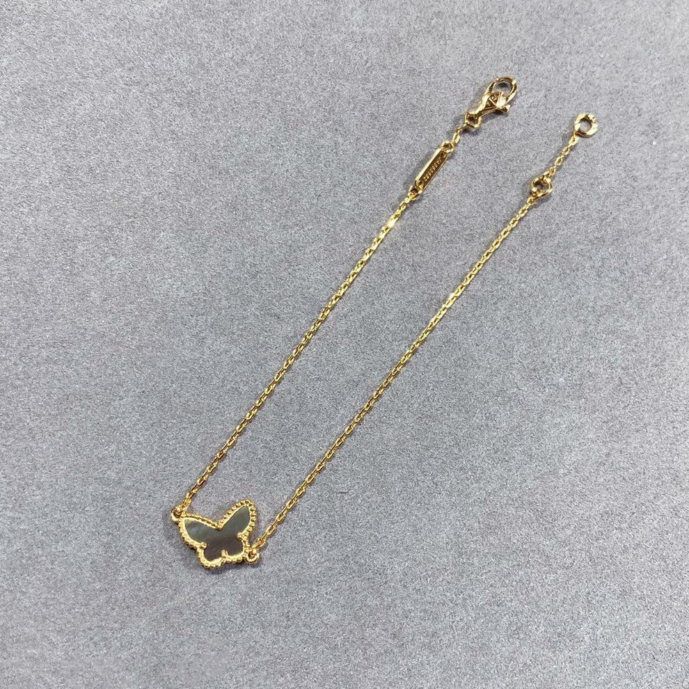 Van Cleef & Arpels BUTTERFLY GREY FRITILLARY BUTTERFLY BRACELET - Image 4