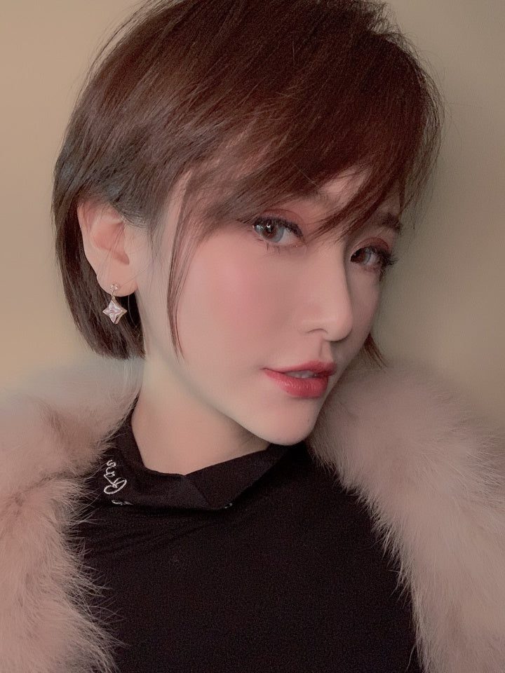 Louis Vuitton DOUBLE STAR PINK GOLD MOP DROP EARRINGS - Image 4