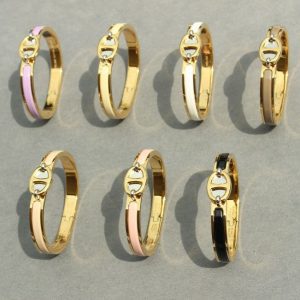 Hermès CLIC CHAINE GOLD BRACELET