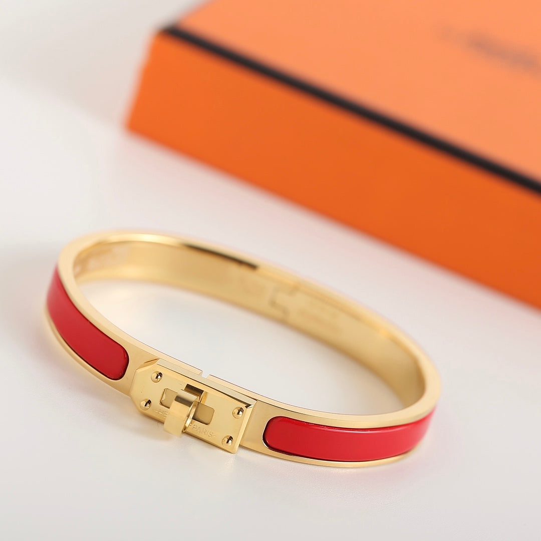 Hermès HM KELLY RED BRACELET - Image 2