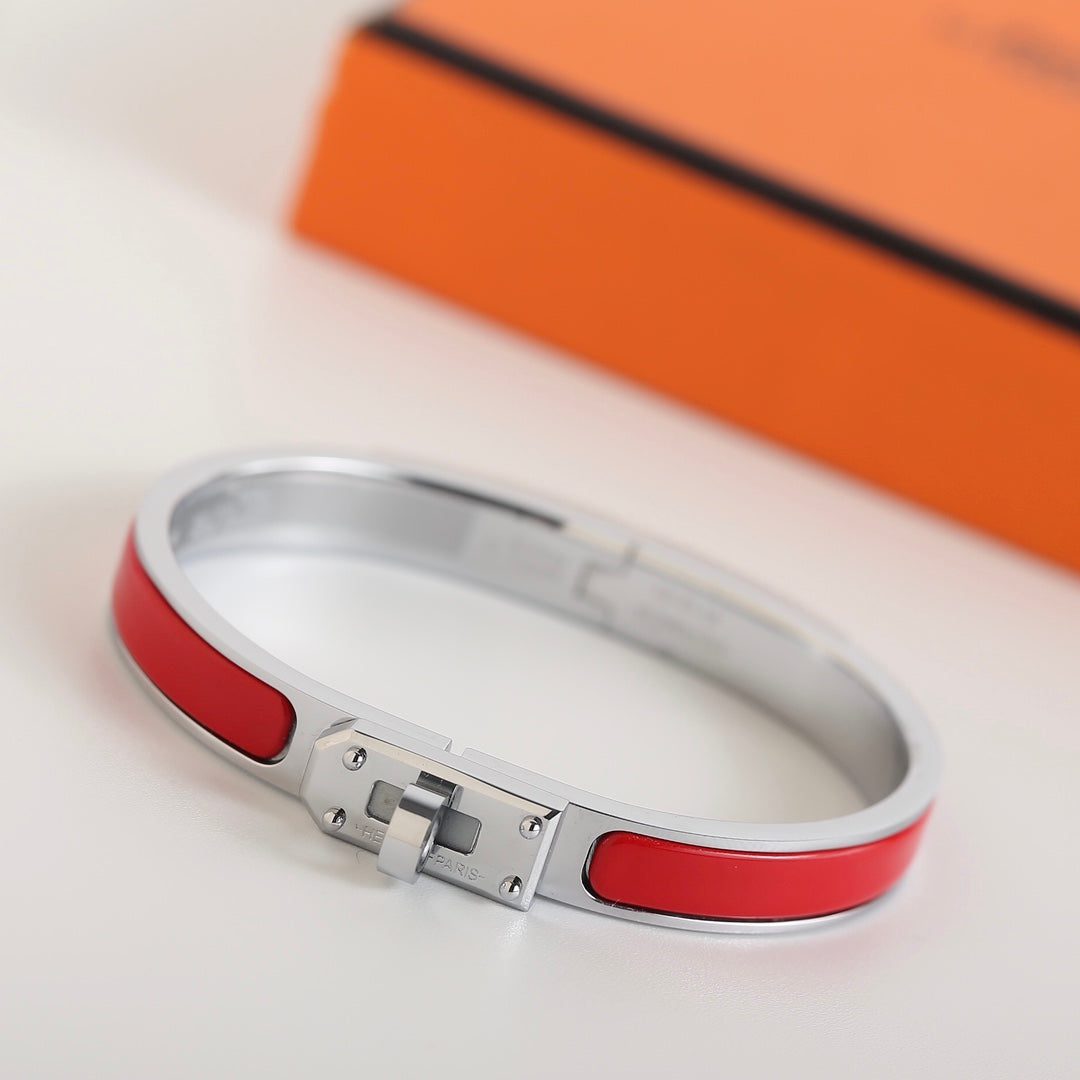 Hermès HM KELLY RED BRACELET - Image 3