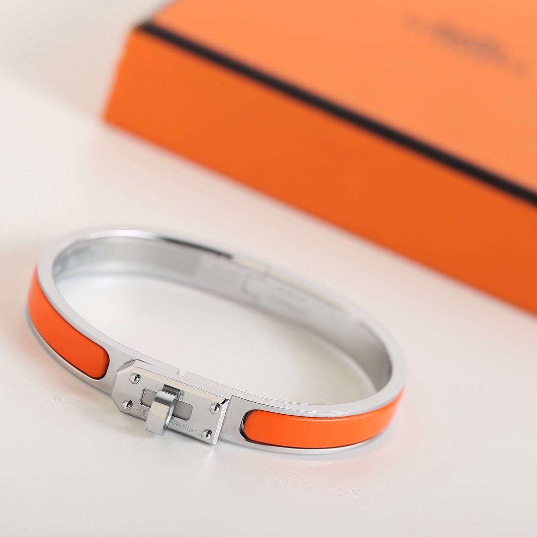 Hermès HM KELLY ORANGE BRACELET - Image 3