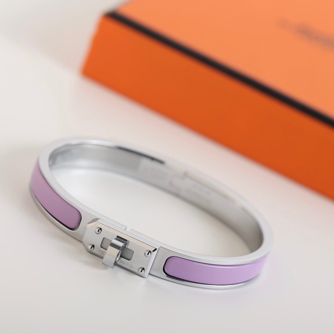 Hermès HM KELLY PURPLE BRACELET - Image 3