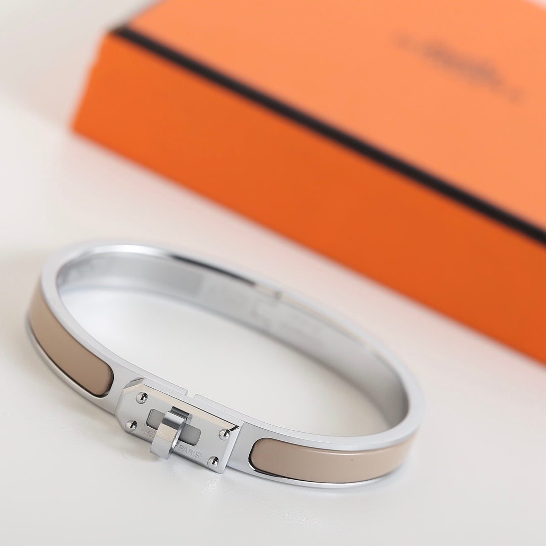Hermès HM KELLY GREY BRACELET - Image 3