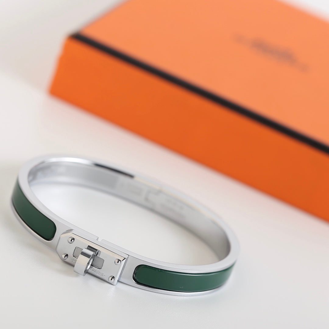 Hermès HM KELLY KHAKI BRACELET - Image 2