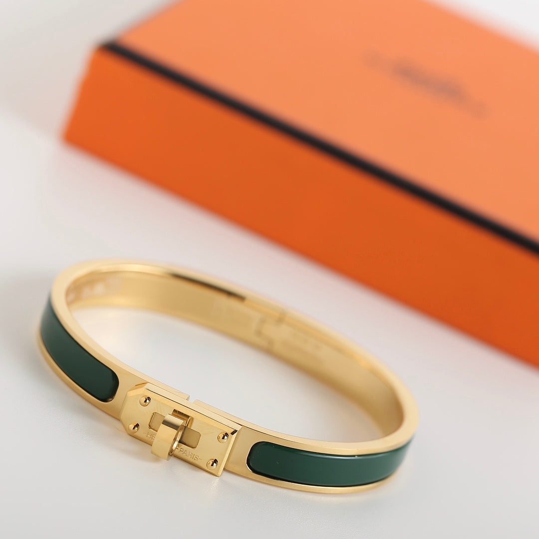 Hermès HM KELLY KHAKI BRACELET - Image 3