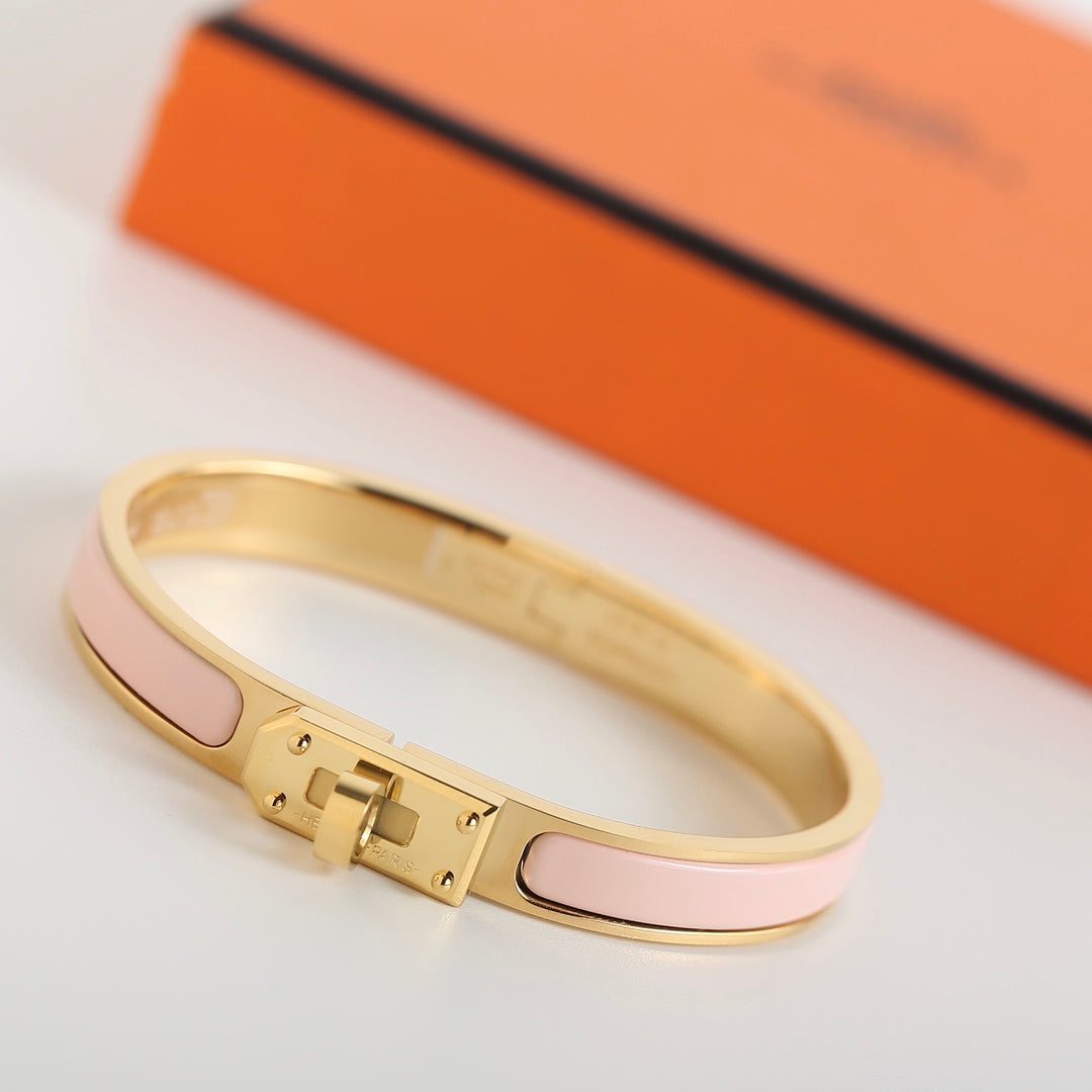 Hermès HM KELLY LIGHT PINK BRACELET - Image 4