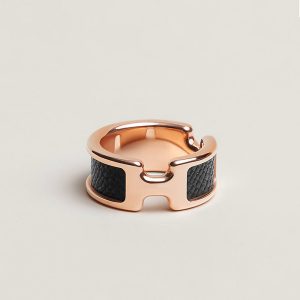 Hermès OLYMPE PINK GOLD RING