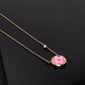 Louis VuittonCOLOR BLOSSOM PINK MOP SUN GOLD NECKLACE