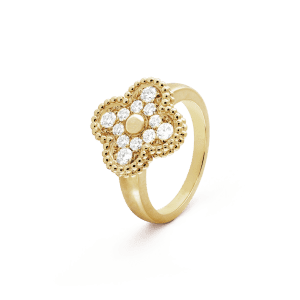 Van Cleef & Arpels CLOVER DIAMOND RING
