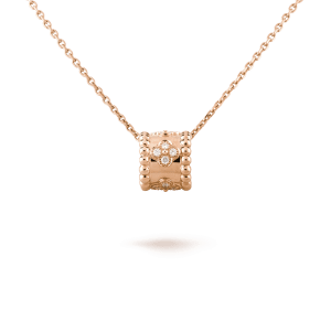 Van Cleef & Arpels PERLEE PEDANT NECKLACE GOLD / ROSE GOLD