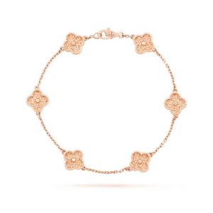 Van Cleef & Arpels CLOVER 6 MOTIFS BRONZING BRACELET