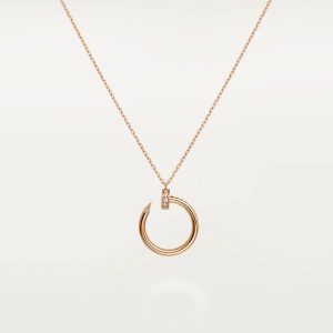 Cartier JUSTE NECKLACE PINK GOLD