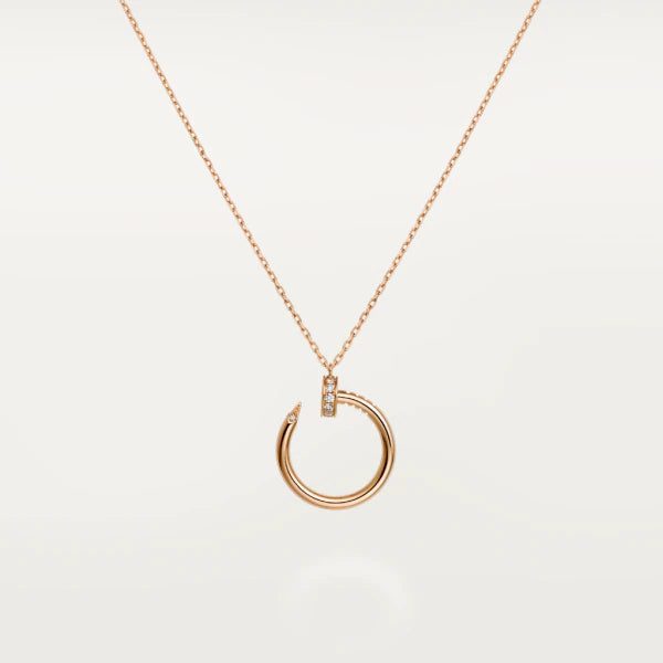 Cartier JUSTE NECKLACE PINK GOLD
