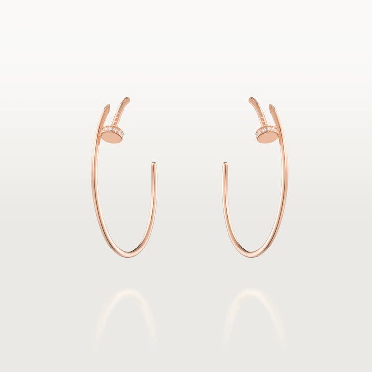 Cartier JUSTE EARRINGS DIAMONDS 1.8MM
