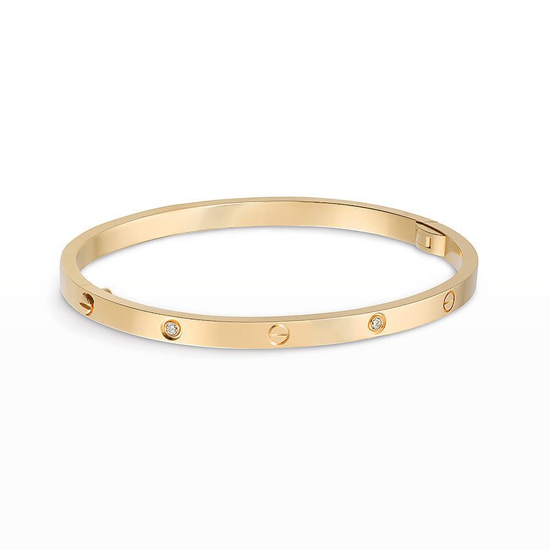 Cartier LOVE BRACELET 3.65MM 6 DIAMONDS