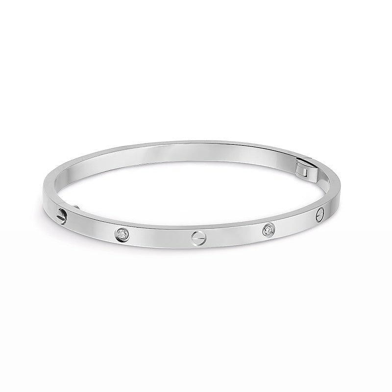Cartier LOVE BRACELET 3.65MM 6 DIAMONDS - Image 3