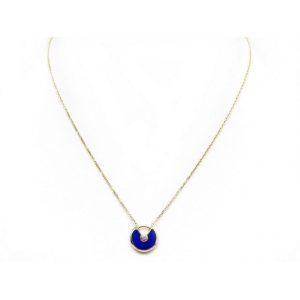 Cartier AMULETTE ROSE GOLD AGATE NECKLACE