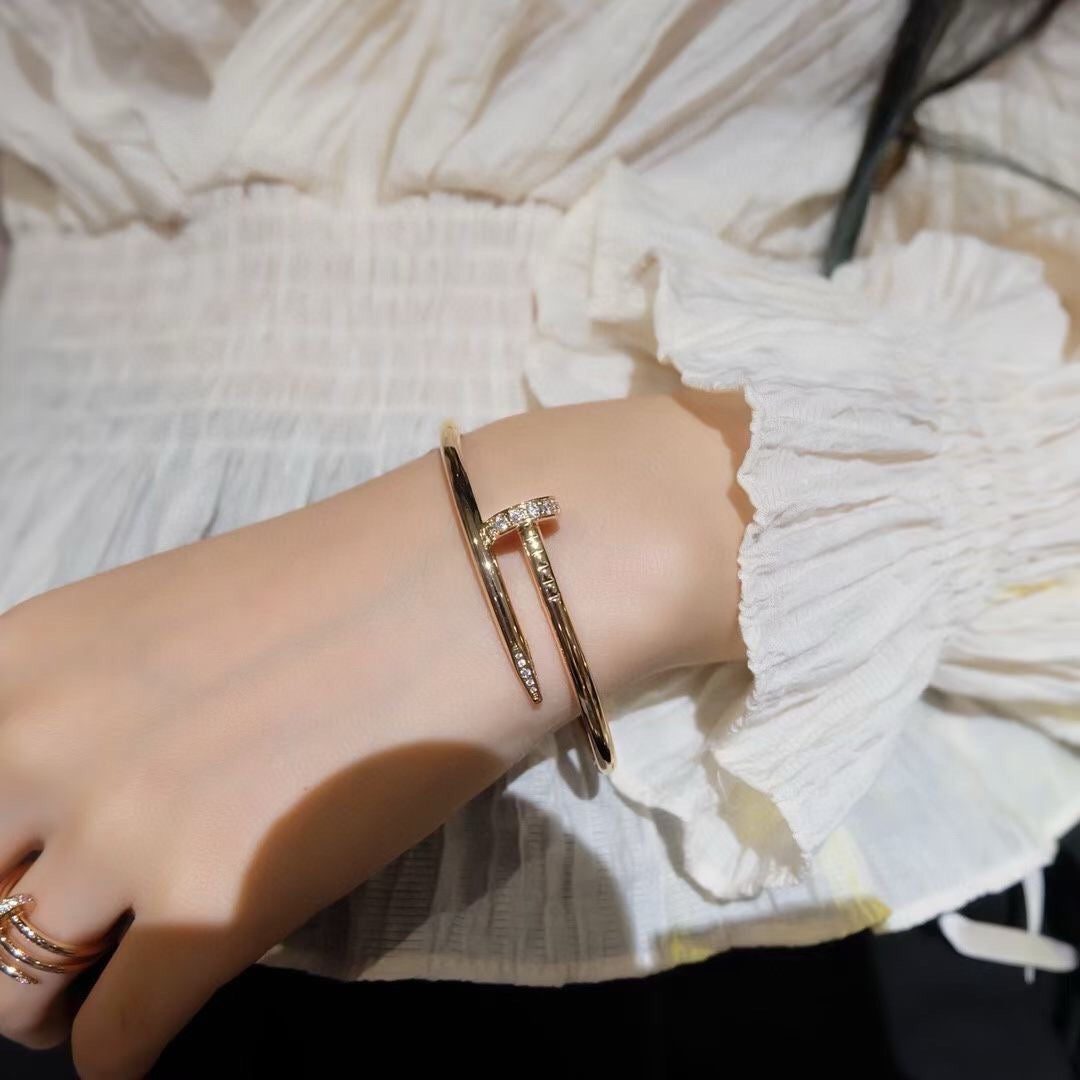 Cartier JUSTE BRACELET 3.5MM DIAMONDS - Image 8