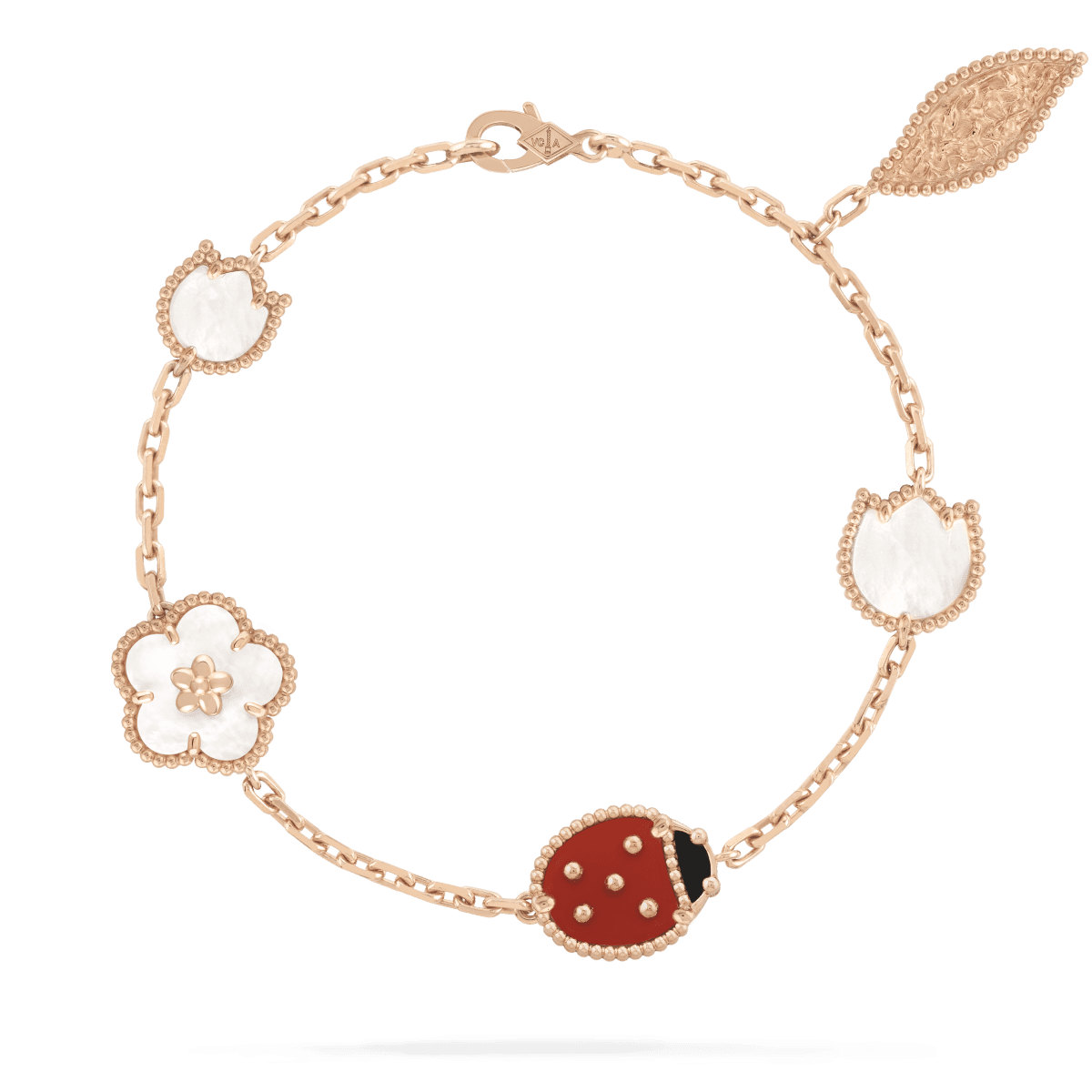 Van Cleef & Arpels LUCKY SPRING 5 MOTIF BRACELET