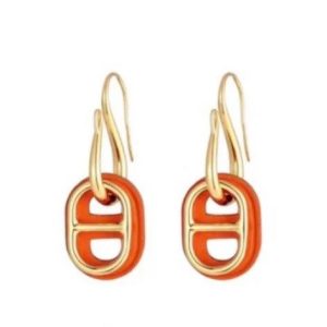 Hermès HM O'MAILLON GOLD EARRINGS