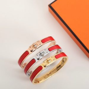 Hermès HM KELLY RED BRACELET