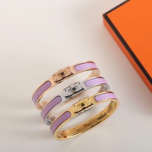 Hermès HM KELLY PURPLE BRACELET