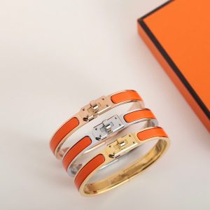 Hermès HM KELLY ORANGE BRACELET