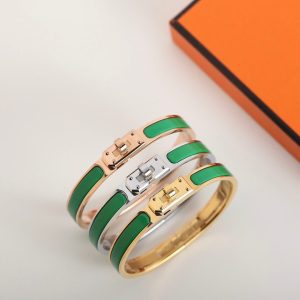 Hermès HM KELLY GREEN BRACELET