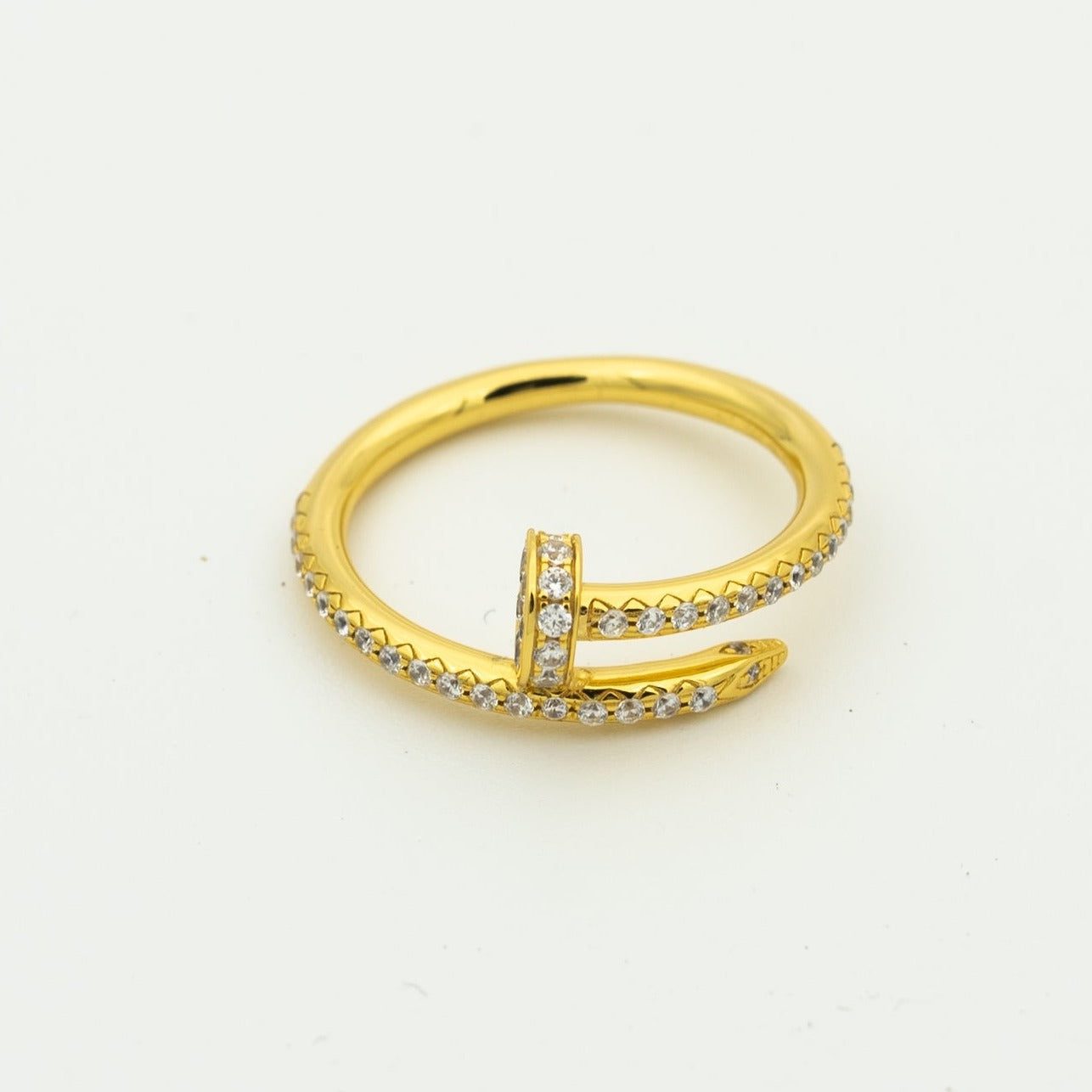 CartierJUSTE RING 1.8MM GOLD DIAMONDS - Image 5