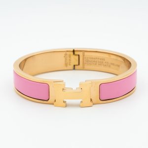 Hermès H PINK BRACELET