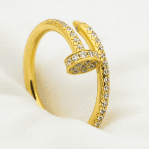 CartierJUSTE RING 1.8MM GOLD DIAMONDS