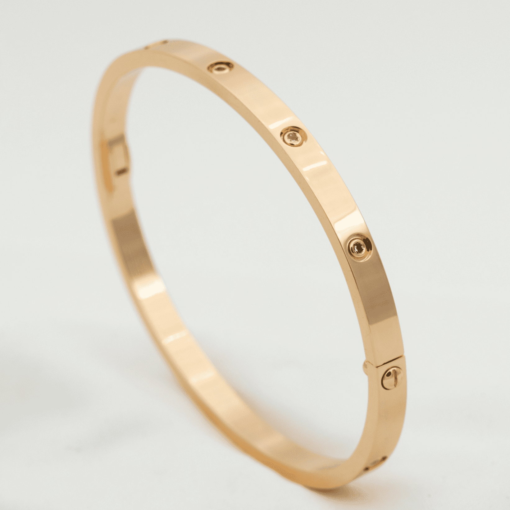 Cartier LOVE BRACELET 3.65MM 10 DIAMONDS - Image 2