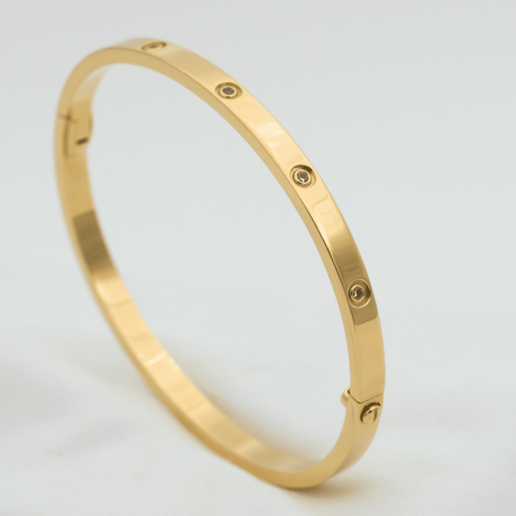 Cartier LOVE BRACELET 3.65MM 10 DIAMONDS - Image 3