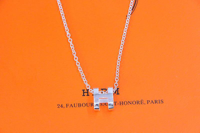 Hermès HM NECKLACE H LETTER OVAL SERIES - Image 3