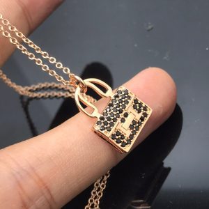 Hermès HM NECKLACE ARRIVAL BLACK DIAMOND
