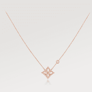 Louis VuittonSTAR PINK MOP 1 DIAMOND PINK GOLD NECKLACE