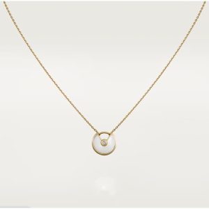 Cartier AMULETTE ROSE GOLD MOP NECKLACE